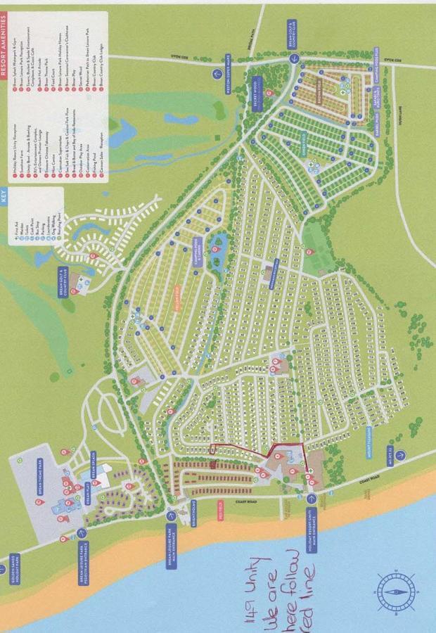 149 Holiday Resort Unity 3 Bedroom Passes Included Brean Esterno foto